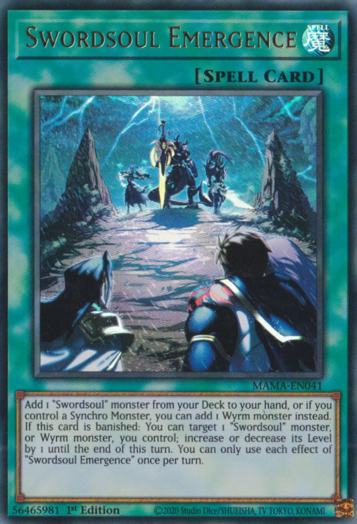 Swordsoul Emergence [MAMA-EN041] Ultra Rare | Odin's Place
