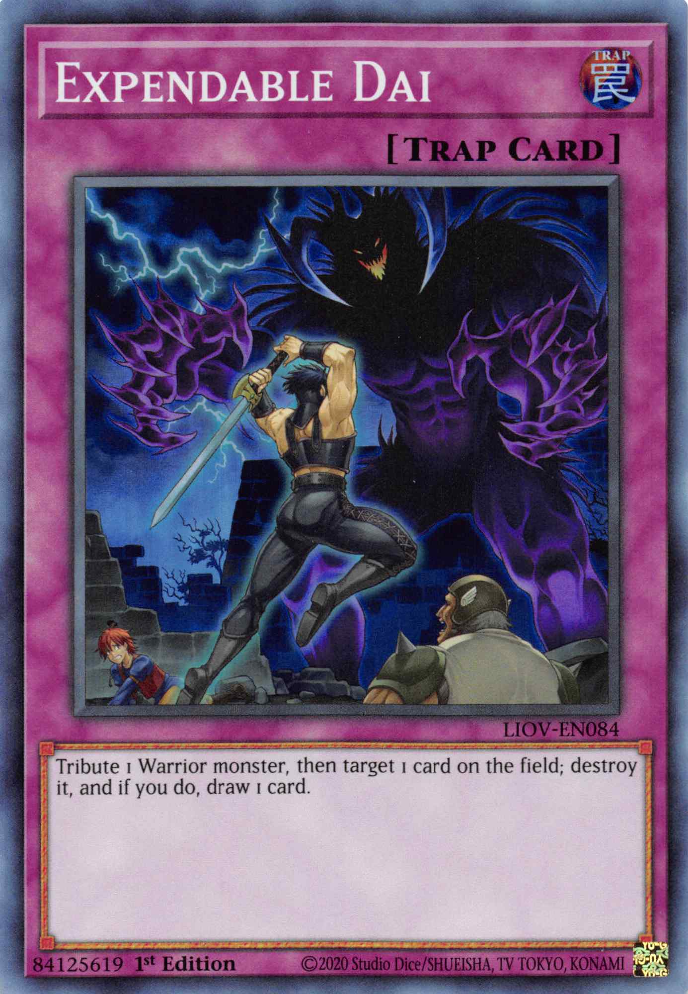 Expendable Dai [LIOV-EN084] Super Rare | Odin's Place