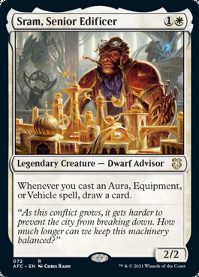 Sram, Senior Edificer [Dungeons & Dragons: Adventures in the Forgotten Realms Commander] | Odin's Place