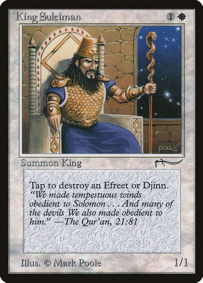 King Suleiman (6) [Arabian Nights] | Odin's Place