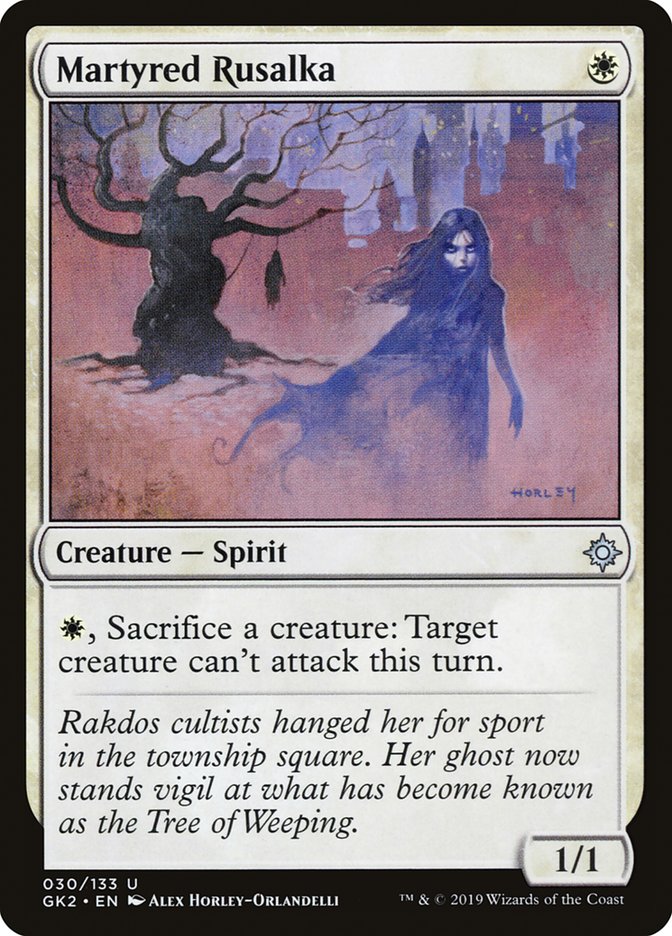 Martyred Rusalka (30) [Ravnica Allegiance Guild Kit] | Odin's Place