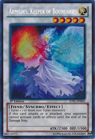 Armades, Keeper of Boundaries [JOTL-EN045] Secret Rare | Odin's Place
