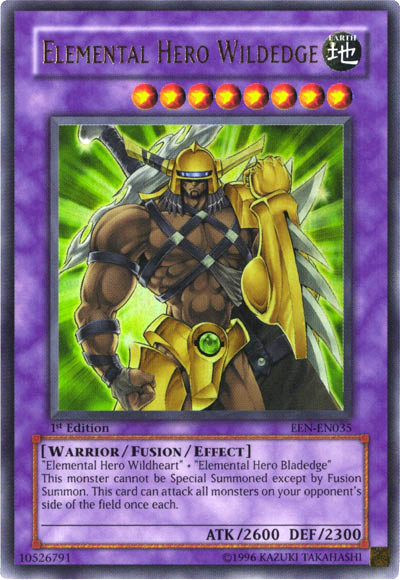 Elemental Hero Wildedge [EEN-EN035] Ultra Rare | Odin's Place