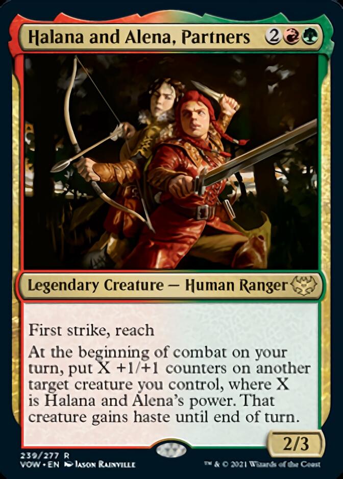 Halana and Alena, Partners [Innistrad: Crimson Vow] | Odin's Place
