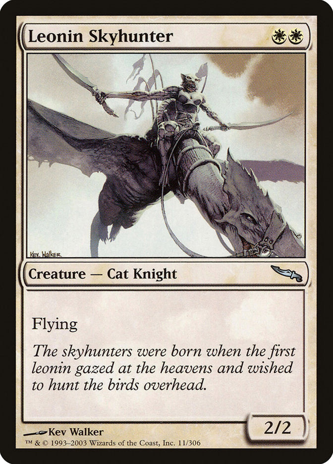 Leonin Skyhunter (11) [Mirrodin] | Odin's Place