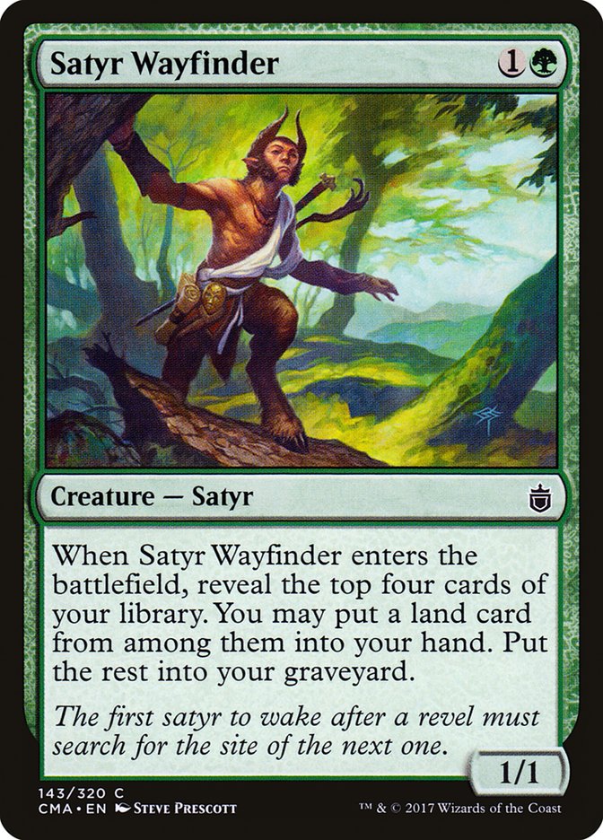 Satyr Wayfinder (143) [Commander Anthology] | Odin's Place
