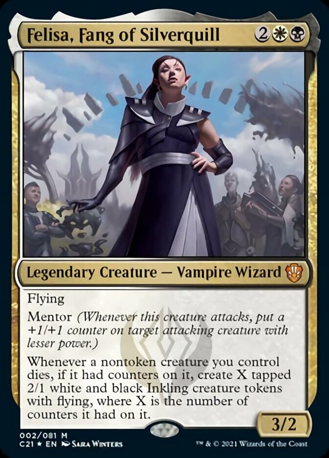 Felisa, Fang of Silverquill [Commander 2021] | Odin's Place