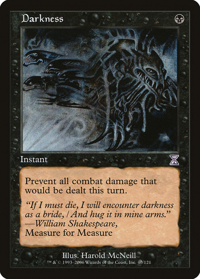 Darkness (40) [Time Spiral Timeshifted] | Odin's Place