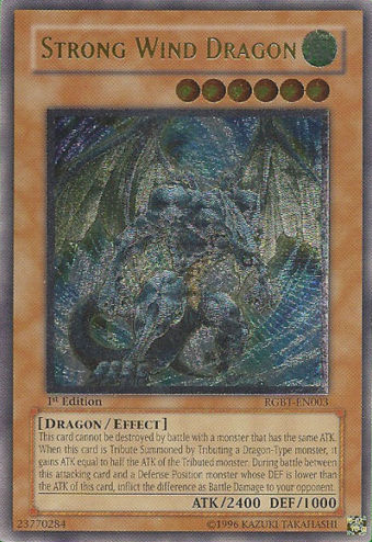Strong Wind Dragon [RGBT-EN003] Ultimate Rare | Odin's Place