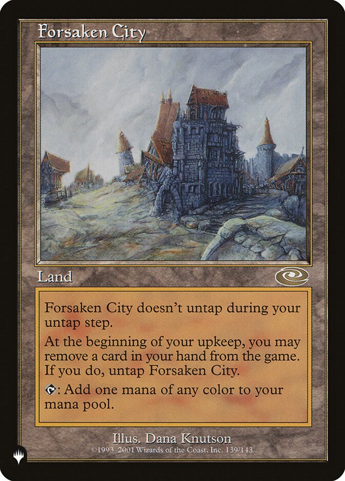 Forsaken City [The List] | Odin's Place