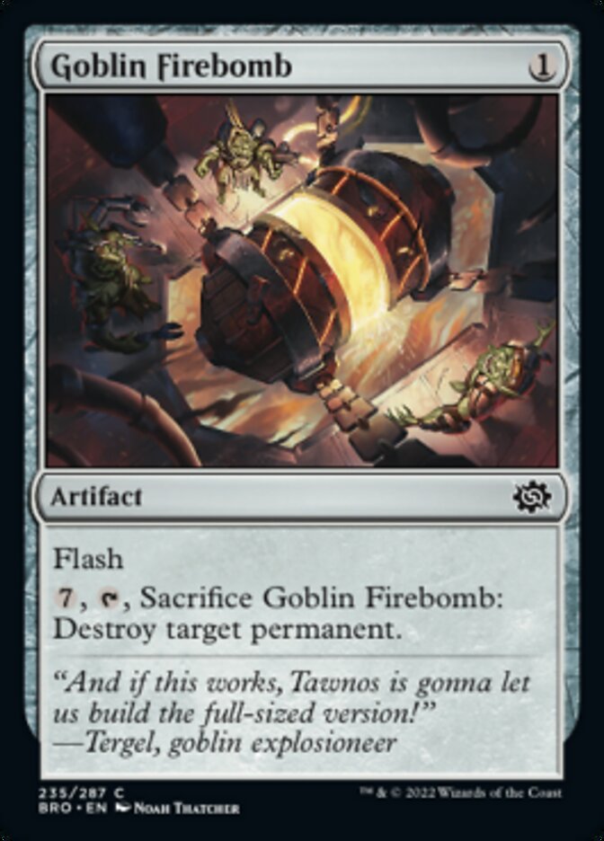 Goblin Firebomb [The Brothers' War] | Odin's Place