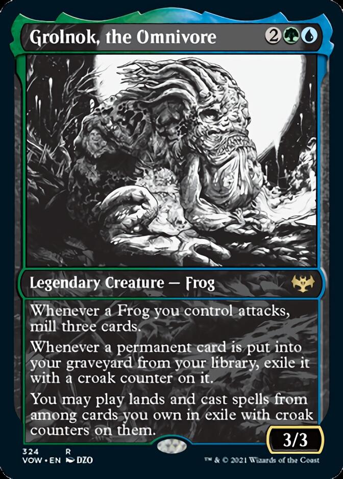 Grolnok, the Omnivore (Showcase Eternal Night) [Innistrad: Crimson Vow] | Odin's Place