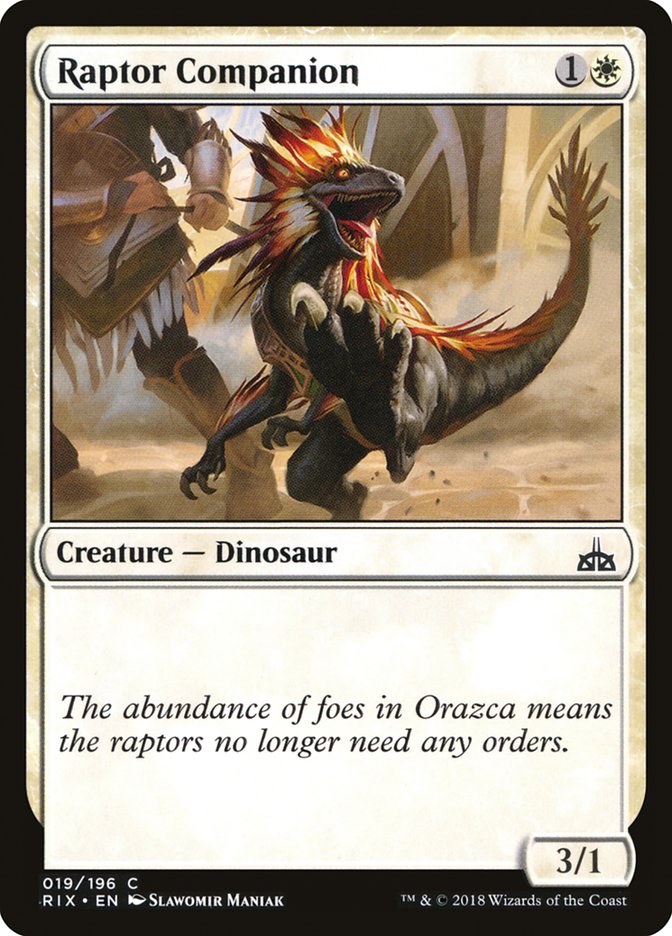 Raptor Companion (19) [Rivals of Ixalan] | Odin's Place
