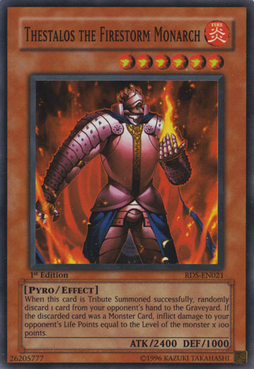 Thestalos the Firestorm Monarch [RDS-EN021] Super Rare | Odin's Place