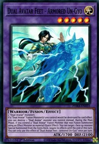 Dual Avatar Feet - Armored Un-Gyo [PHRA-EN033] Super Rare | Odin's Place