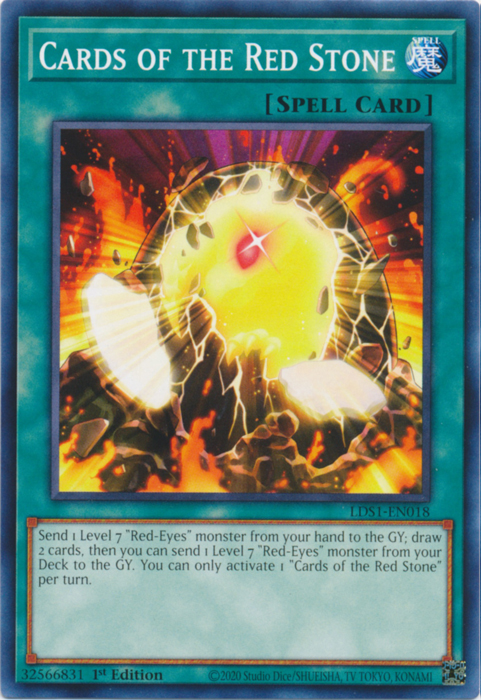 Cards of the Red Stone [LDS1-EN018] Common | Odin's Place