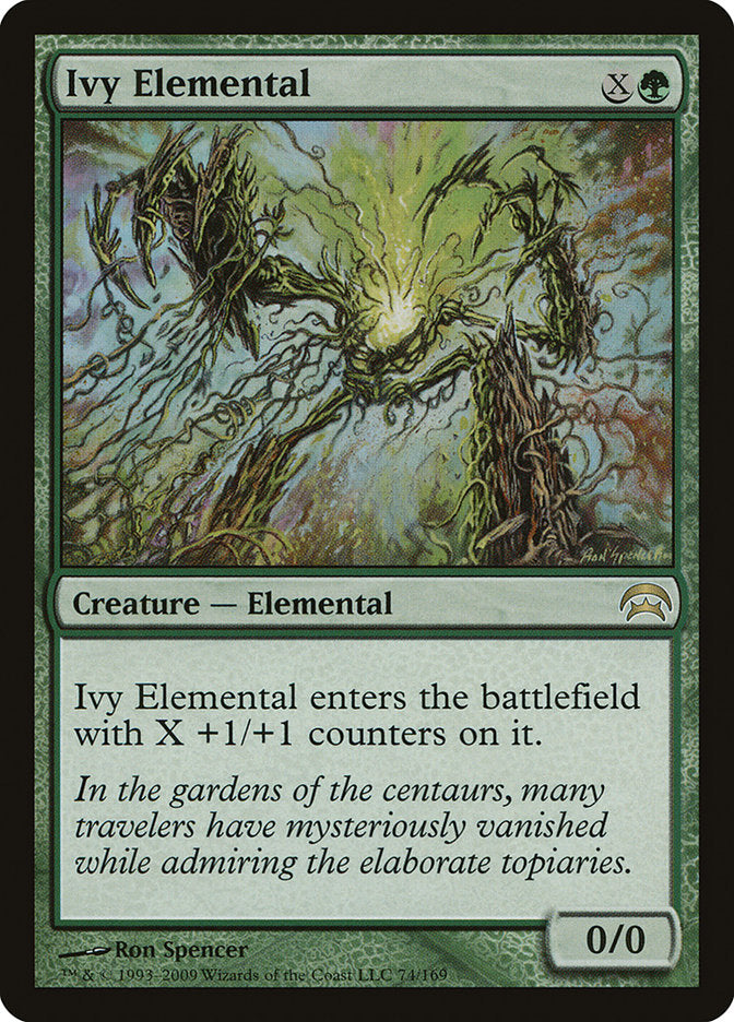 Ivy Elemental (74) [Planechase] | Odin's Place