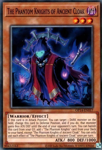 The Phantom Knights of Ancient Cloak [OP14-EN017] Common | Odin's Place