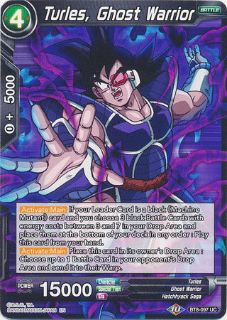 Turles, Ghost Warrior (BT8-097) [Malicious Machinations] | Odin's Place