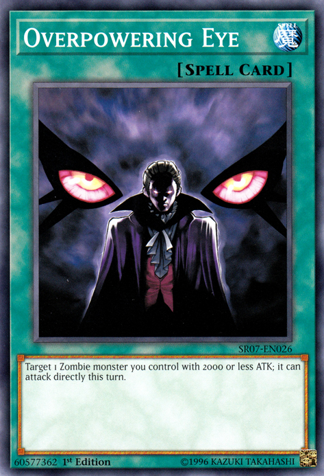 Overpowering Eye [SR07-EN026] Common | Odin's Place