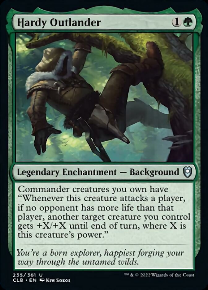 Hardy Outlander [Commander Legends: Battle for Baldur's Gate] | Odin's Place