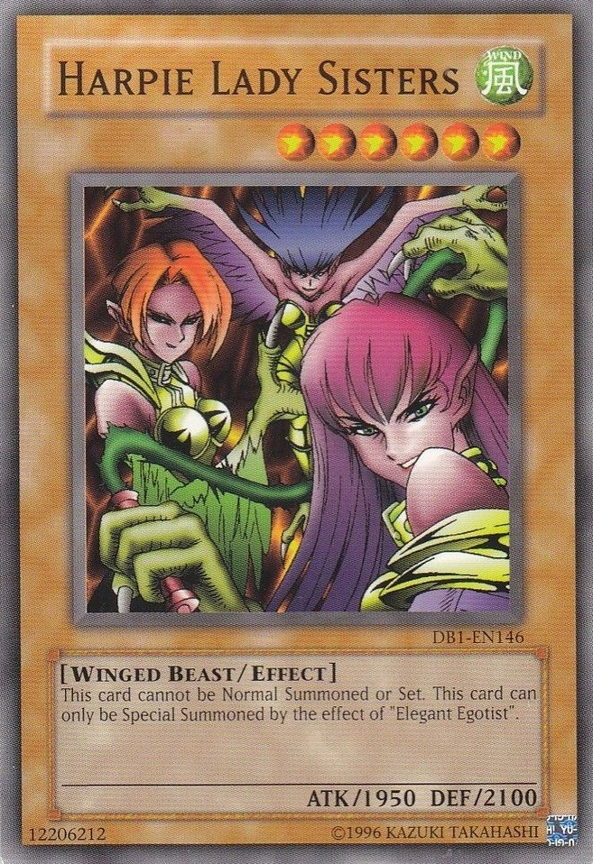 Harpie Lady Sisters [DB1-EN146] Common | Odin's Place