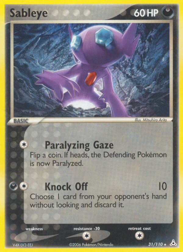 Sableye (31/110) [EX: Holon Phantoms] | Odin's Place