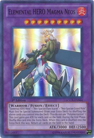 Elemental HERO Magma Neos [LCGX-EN064] Super Rare | Odin's Place