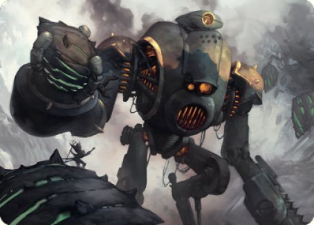 Rust Goliath Art Card [The Brothers' War Art Series] | Odin's Place