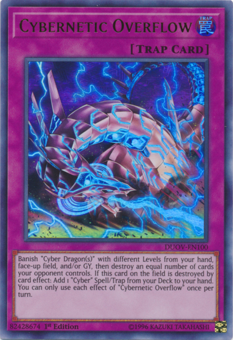 Cybernetic Overflow [DUOV-EN100] Ultra Rare | Odin's Place