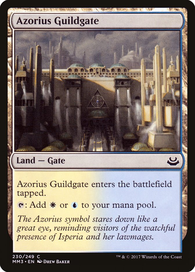 Azorius Guildgate (230) [Modern Masters 2017] | Odin's Place