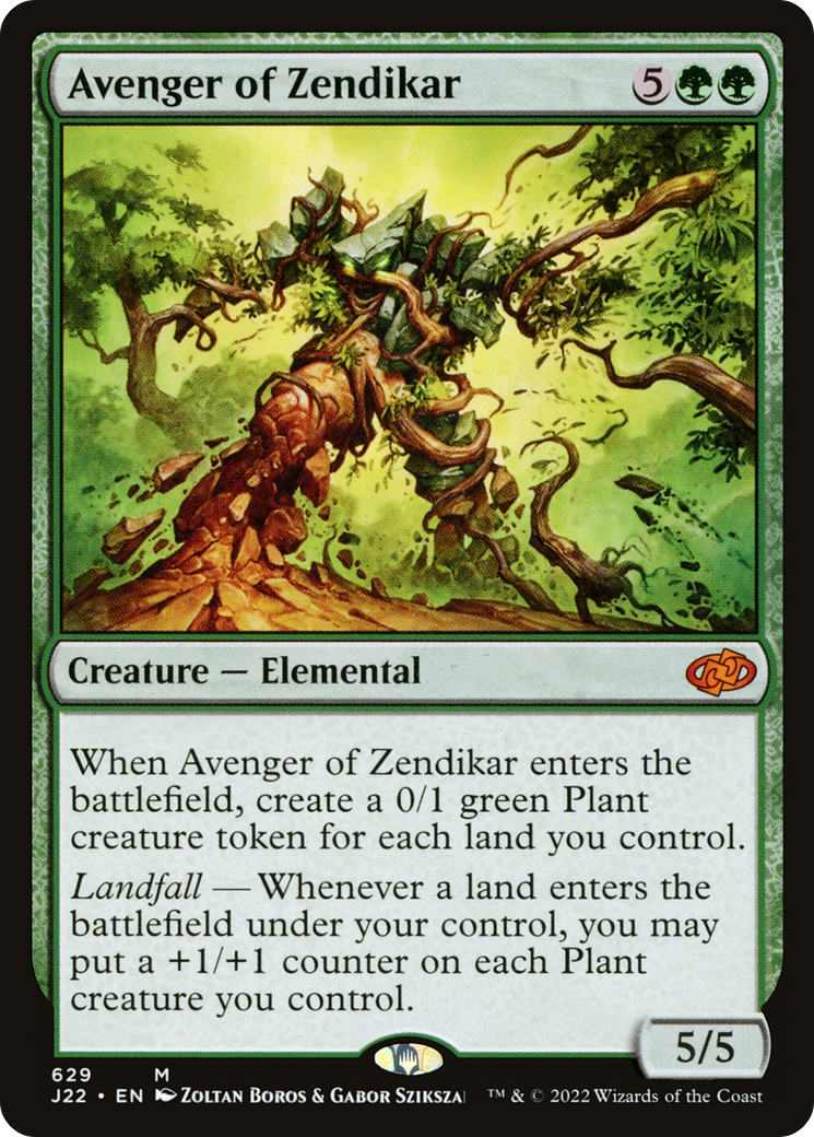 Avenger of Zendikar [Jumpstart 2022] | Odin's Place