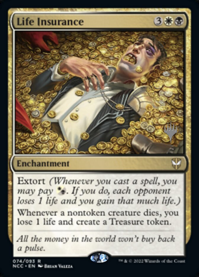 Life Insurance (Promo Pack) [Streets of New Capenna Commander Promos] | Odin's Place