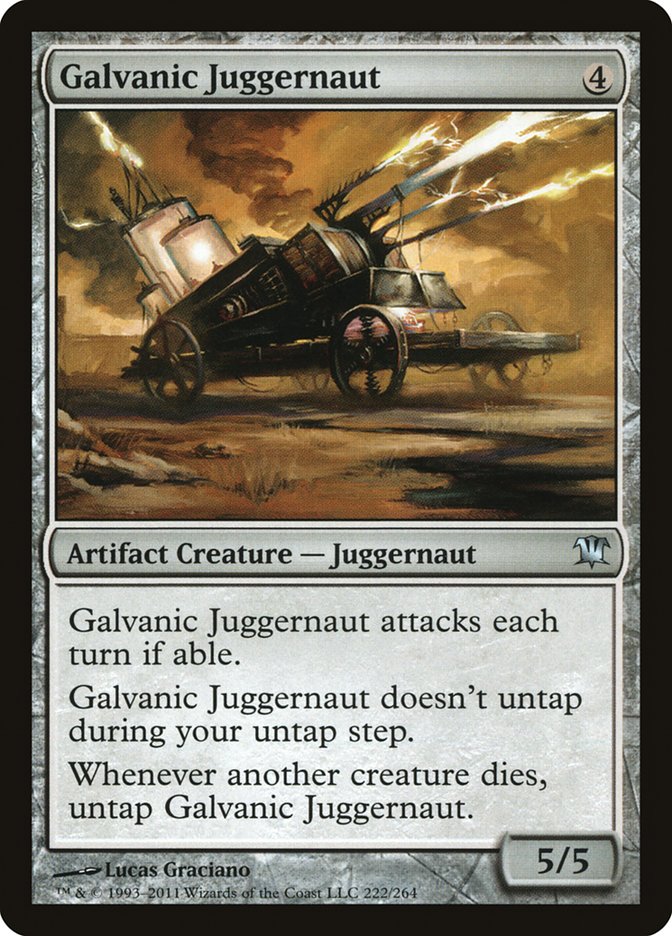 Galvanic Juggernaut (222) [Innistrad] | Odin's Place