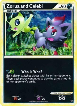 Zorua and Celebi (Jumbo Card) [Miscellaneous Cards] | Odin's Place