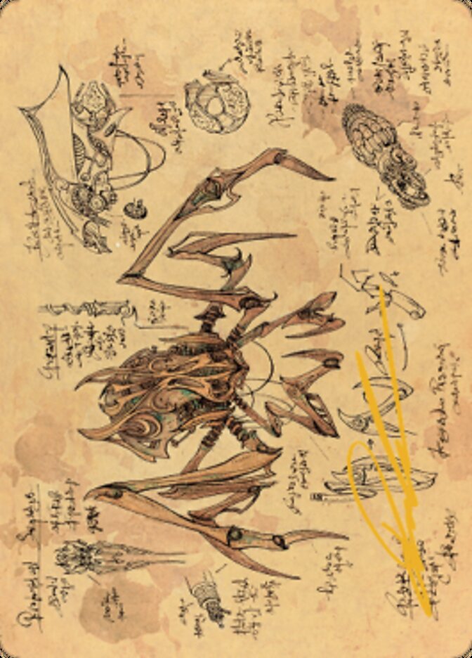 Scrap Trawler Art Card (Gold-Stamped Signature) [The Brothers' War Art Series] | Odin's Place