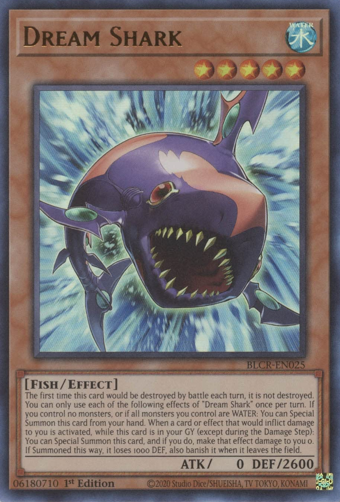 Dream Shark [BLCR-EN025] Ultra Rare | Odin's Place
