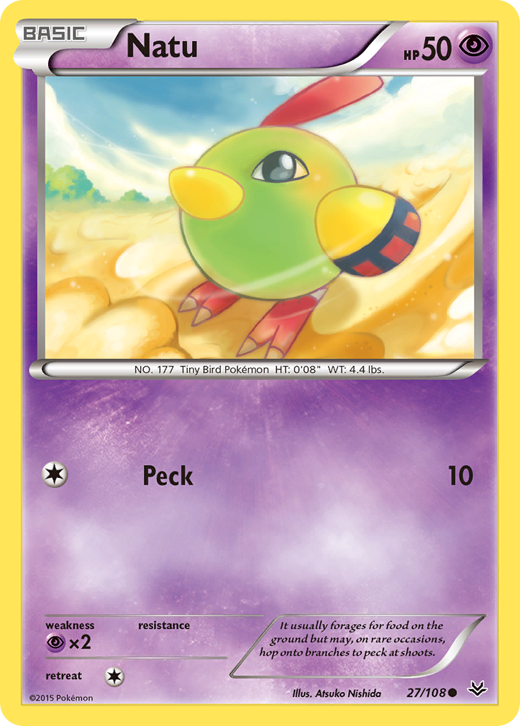 Natu (27/108) [XY: Roaring Skies] | Odin's Place