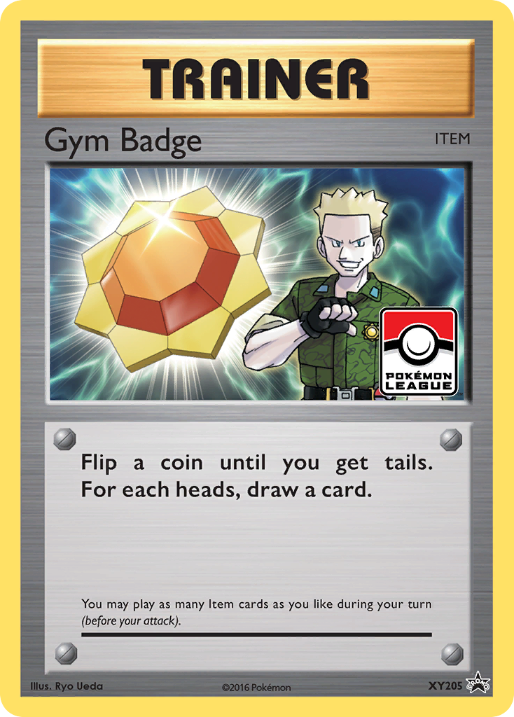 Gym Badge (XY205) (Lt. Surge) [XY: Black Star Promos] | Odin's Place