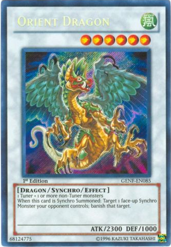 Orient Dragon [GENF-EN085] Secret Rare | Odin's Place