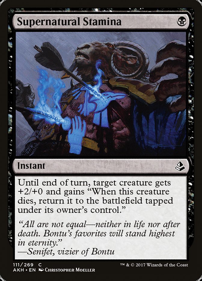 Supernatural Stamina (111) [Amonkhet] | Odin's Place