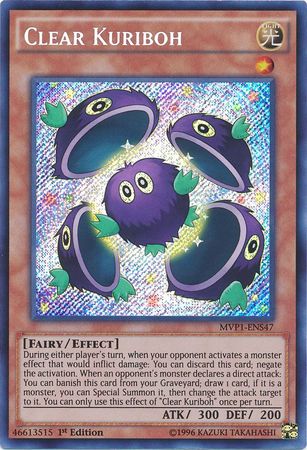 Clear Kuriboh [MVP1-ENS47] Secret Rare | Odin's Place