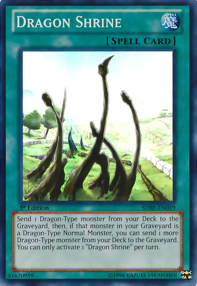 Dragon Shrine [SDBE-EN019] Super Rare | Odin's Place