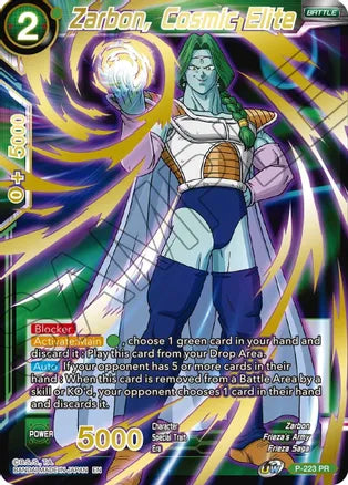 Zarbon, Cosmic Elite (Gold Stamped) (P-223) [Mythic Booster] | Odin's Place