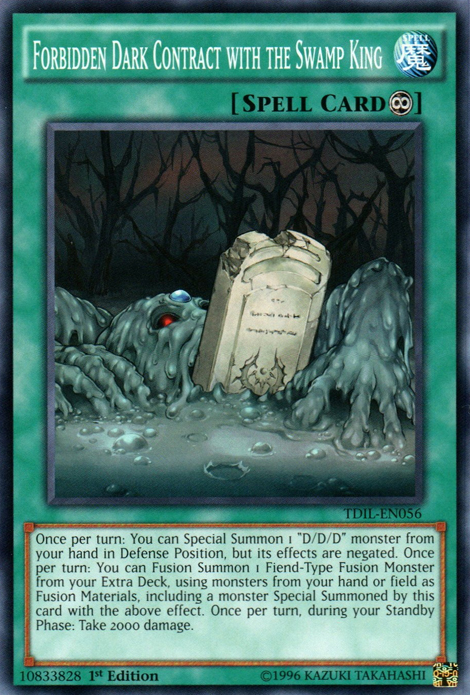 Forbidden Dark Contract with the Swamp King [TDIL-EN056] Common | Odin's Place