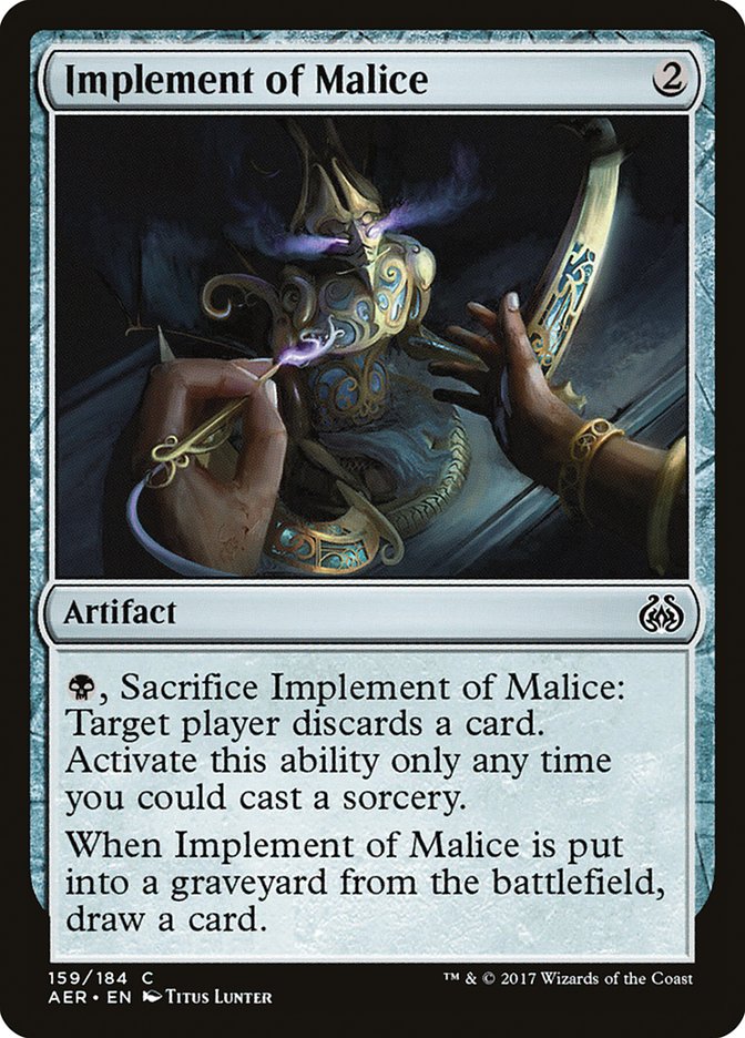 Implement of Malice (159) [Aether Revolt] | Odin's Place