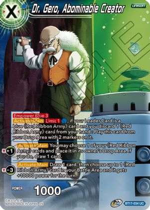 Dr. Gero, Abominable Creator (BT17-034) [Ultimate Squad] | Odin's Place