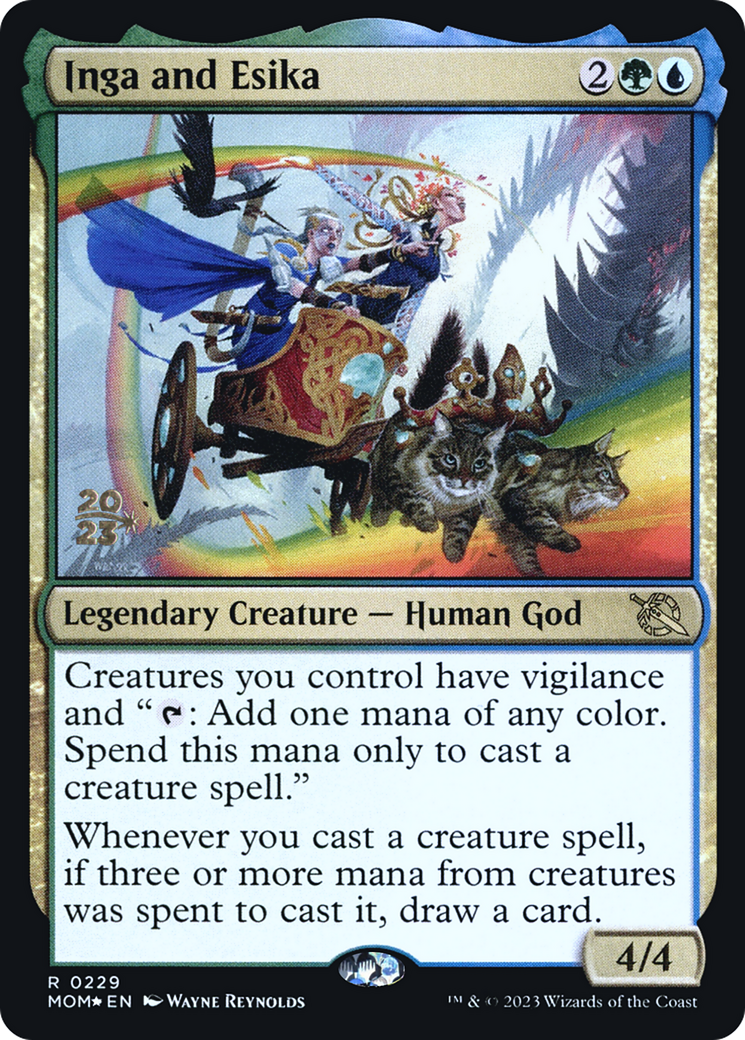 Inga and Esika [March of the Machine Prerelease Promos] | Odin's Place