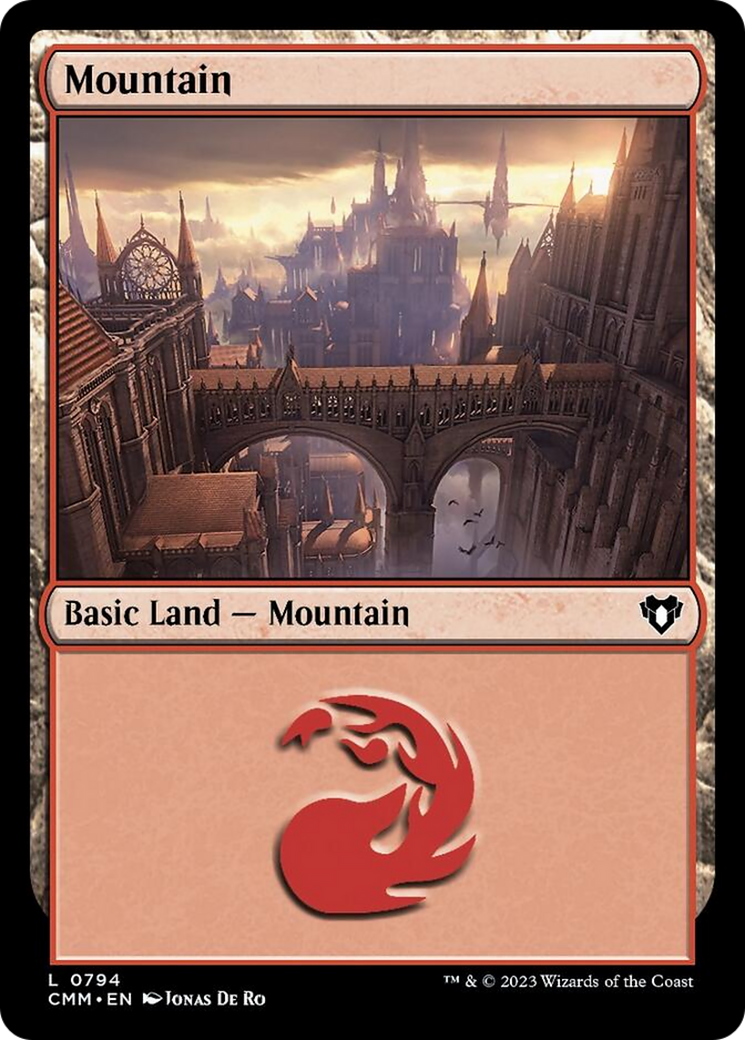 Mountain (794) [Commander Masters] | Odin's Place
