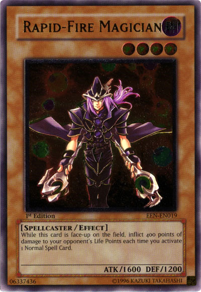 Rapid-Fire Magician [EEN-EN019] Ultimate Rare | Odin's Place